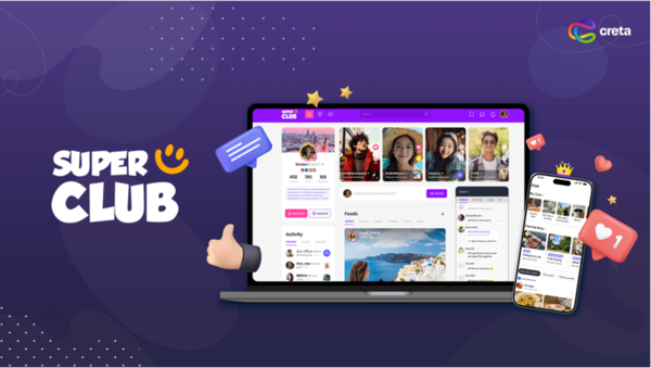 슈퍼클럽 PC/모바일 버전 이미지/사진=크레타