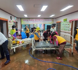 집중호우 수해 복구 (사진제공 = 함평군)