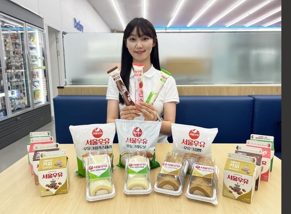 GS25, 서울우유 디저트 판매량 300만개 돌파/사진=GS리테일