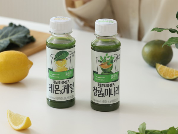 풀무원녹즙 ‘데일리클렌즈’ 2종, 출시 6개월 만에 누적 판매량 100만 병 돌파/사진=풀무원