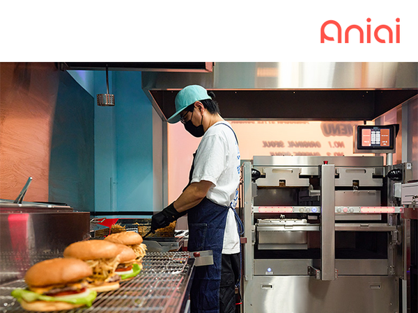 에니아이 햄버거 조리로봇 ‘알파 그릴’/사진=에니아이