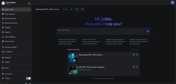 오픈렛저 메인넷 이미지/사진=오픈렛저