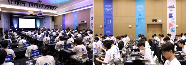 제11회 SCPC ‘소프트웨어 알고리즘 챌린지’ 분야 본선 현장/사진=삼성전자