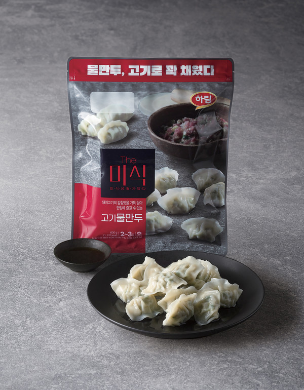 하림 더미식 고기물만두/사진=하림