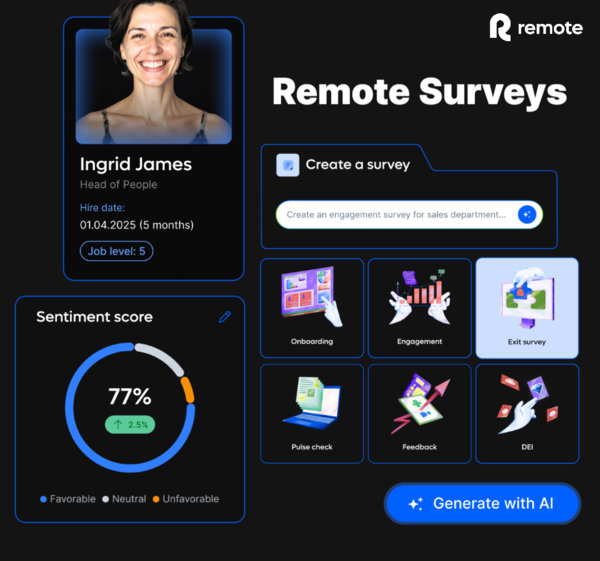 리모트 서베이(Surveys) 출시/사진=리모트
