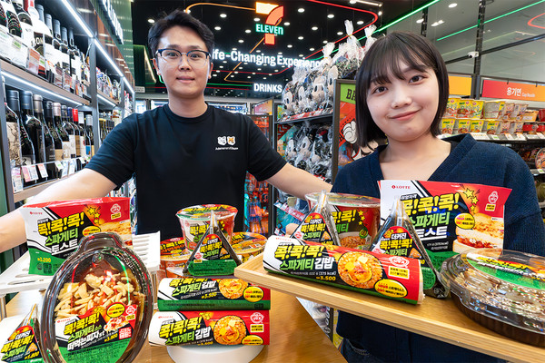 오뚜기 콕!콕!콕! 스파게티 콜라보/사진=세븐일레븐