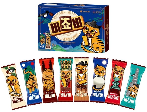 오리온 비쵸비 국립중앙박물관 에디션/사진=오리온