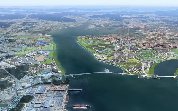 솔라시도 기업도시 조감도 (사진제공=해남군)