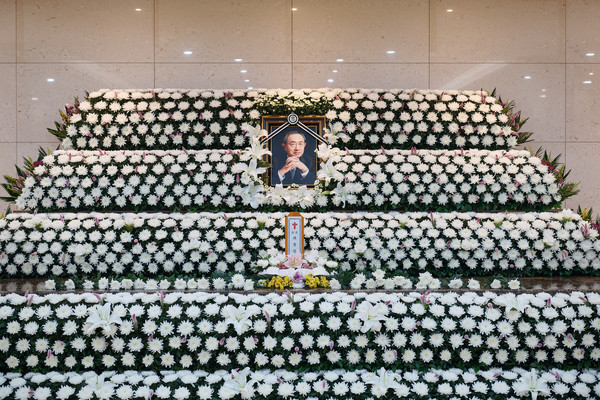 최창걸 명예회장 장례식장 빈소/사진=고려아연