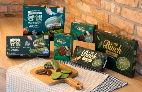 롯데웰푸드는 여름 시즌 큰 인기를 끌었던 ‘말차 디저트 시리즈’의 두 번째 라인업을 선보인다/사진=롯데웰푸드