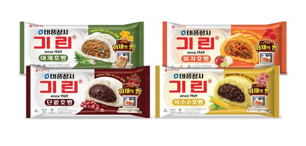 롯데웰푸드, 태풍상사 협업 기린호빵 출시/사진=롯데웰푸드