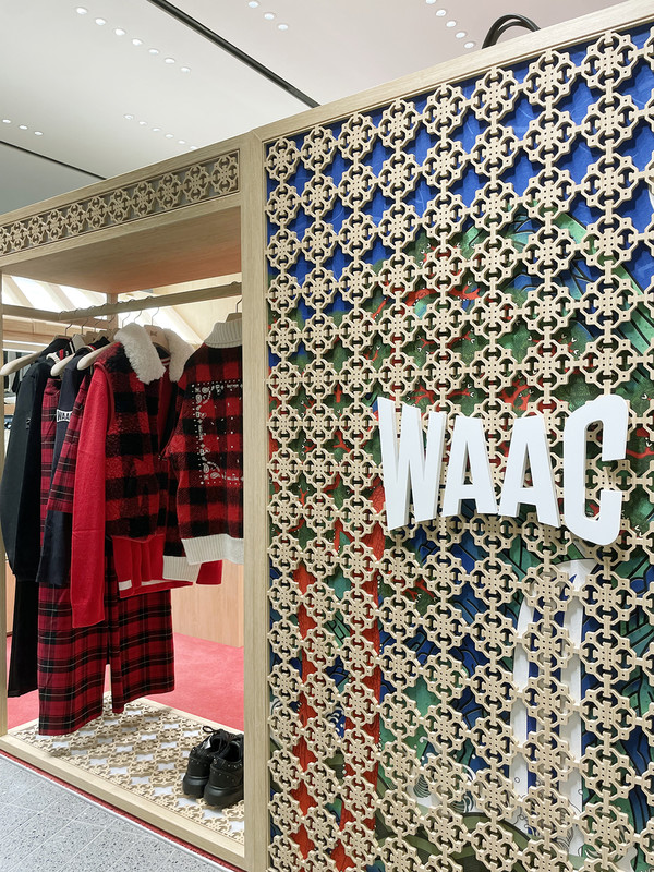 왁 롯데백화점 본점 팝업스토어 전경/사진=코오롱Fnc