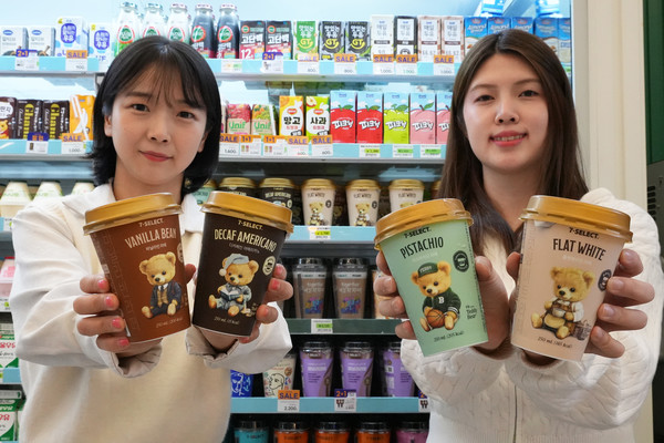 세븐셀렉트 테디베어 컵커피/사진=세븐일레븐