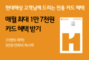 고객 할인 제휴카드 출시/사진=현대해상