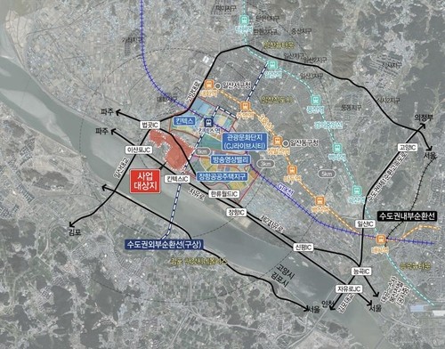 고양 일산테크노밸리 위치도 /사진=경기도 제공