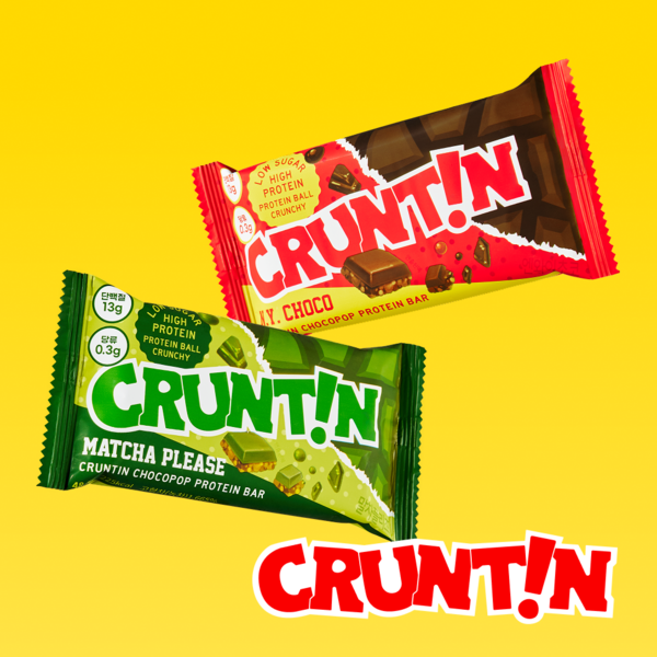 크런틴 프로틴바 출시/사진=크런틴
