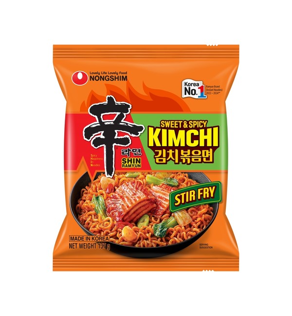 수출용 농심 신라면 김치볶음면/사진=농심