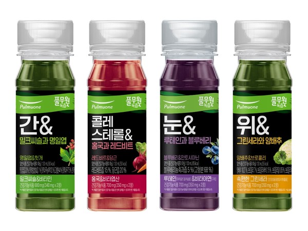 풀무원녹즙의 ‘융복합 건강기능식품’ 카테고리가 누적 판매 2000만 병을 돌파했다/사진=풀무원