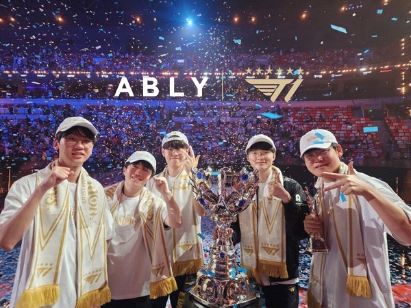 에이블리, 국내 이커머스 최초 리그 오브 레전드 e스포츠 구단 T1과 리드 파트너 스폰서십 체결/사진=에이블리