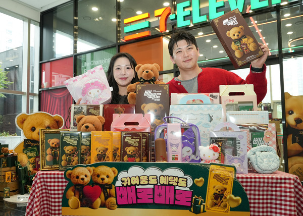 빼빼로데이 매출 상승/사진=세븐일레븐