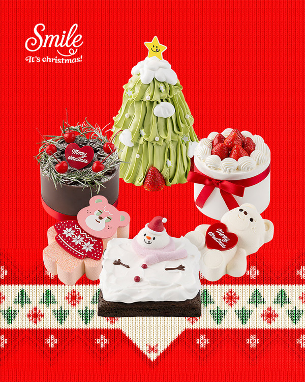 노티드, 크리스마스 홀리데이 케이크 6종 출시했다/사진=노티드