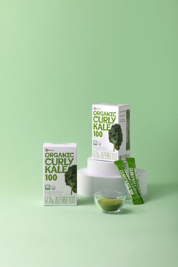 유기농 컬리케일 100 제품 스틸컷/사진=CJ웰케어