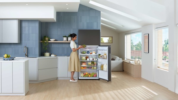   중남미에서 인기가 높은 상냉동·하냉장(TMF) 냉장고 모델/사진=삼성전자